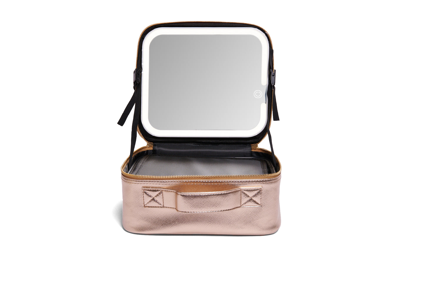 Éclat LED Mirror Case – Rose Gold