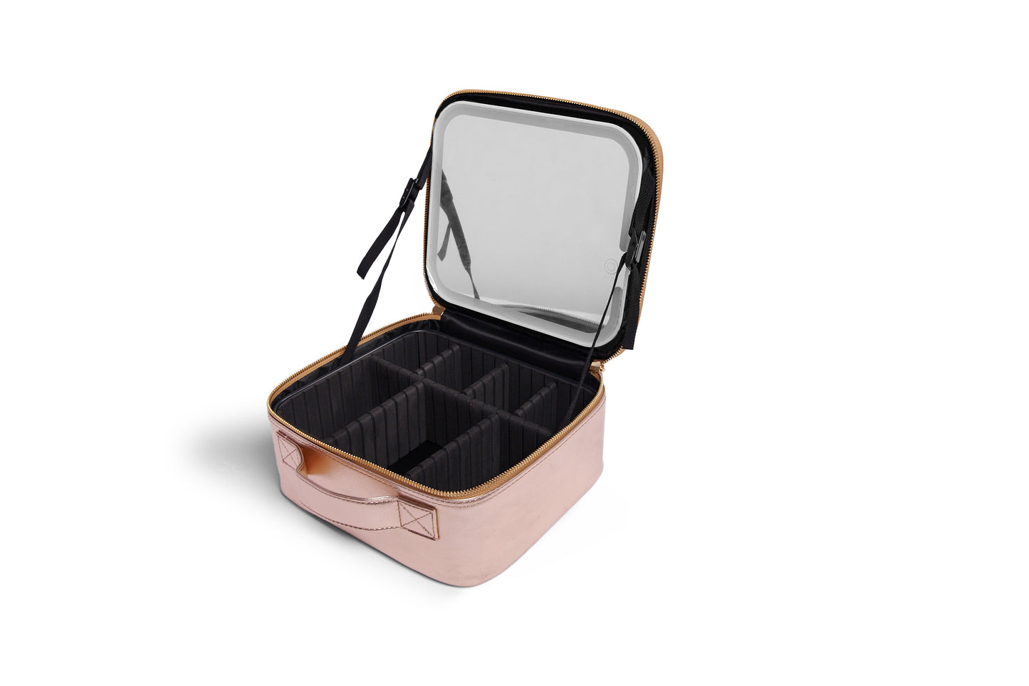 Éclat LED Mirror Case – Rose Gold