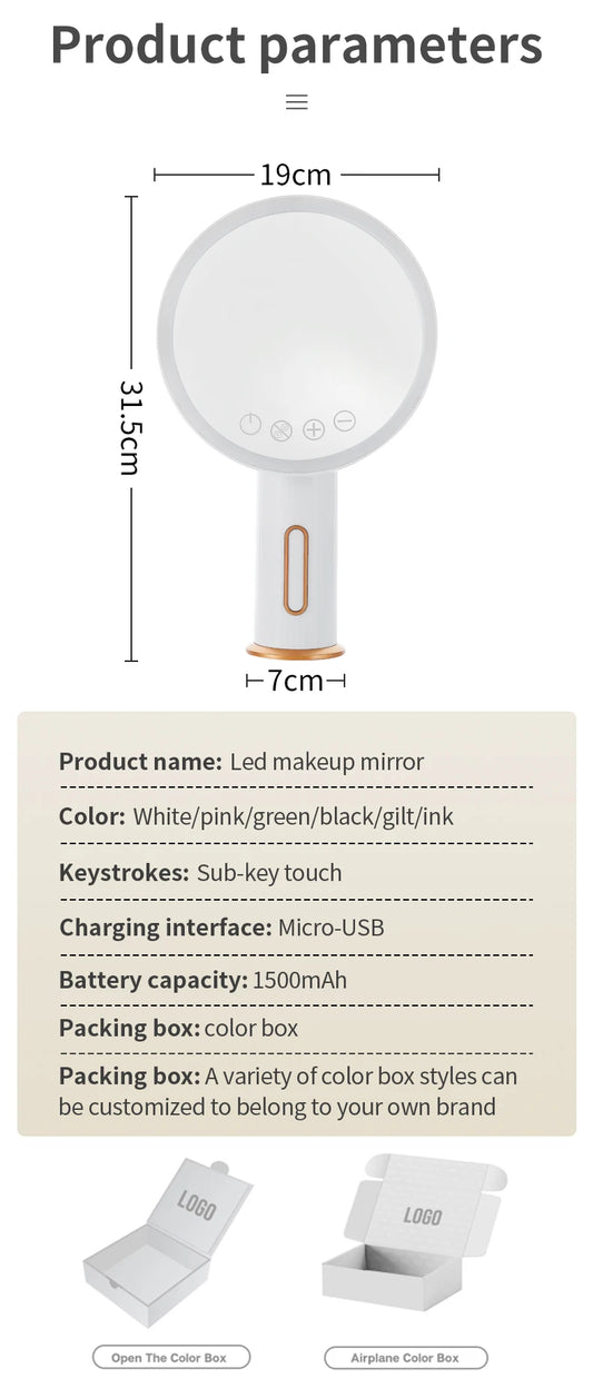 Luna LED Mirror