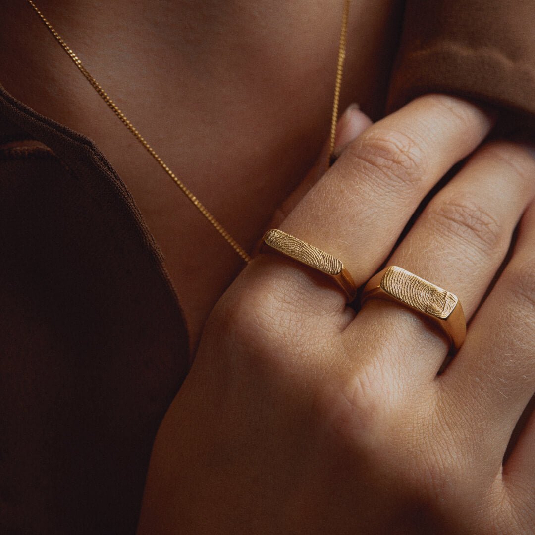 Bague DUNE 01 - Empreinte (doigt/truffe/patte) - Image 3