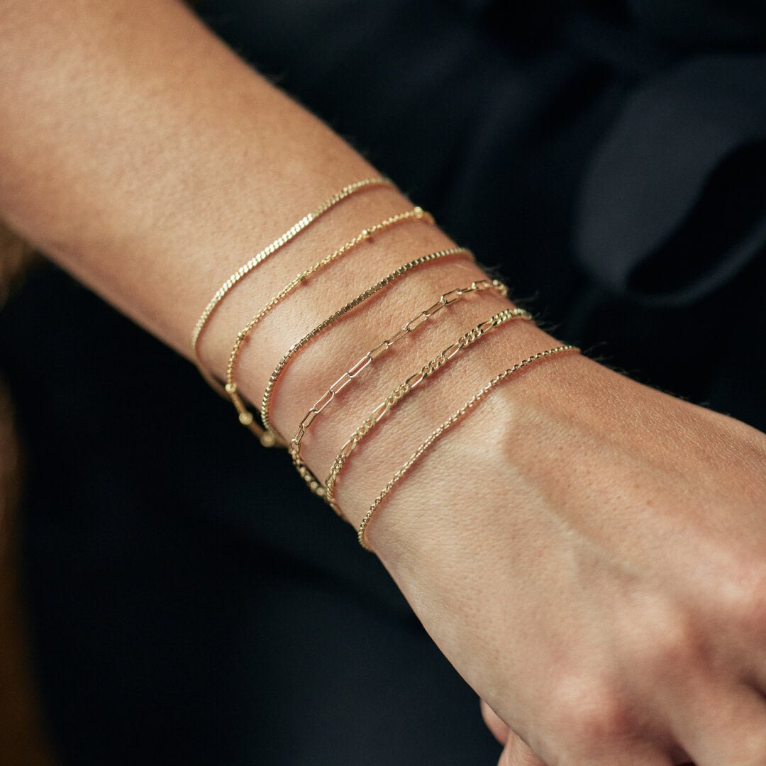 2. Pose de mon bracelet permanent en or 14K recyclé - Image 4